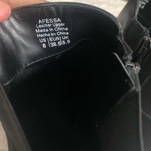 crown vintage afessa bootie leopard